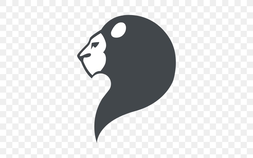 Lionhead Rabbit Logo Clip Art, PNG, 512x512px, Lion, Animal, Black, Black And White, Drawing Download Free