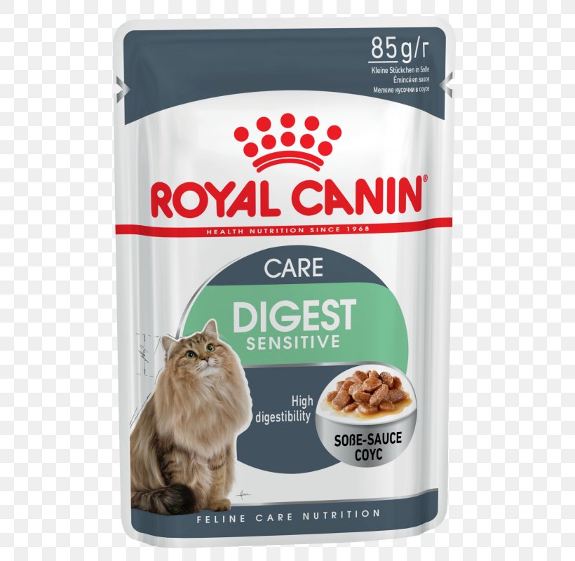 Cat Food Dog Kitten Royal Canin Digest Sensitive Cat Canned Food, PNG, 800x800px, Cat Food, Cat, Cat Health, Digestion, Dog Download Free
