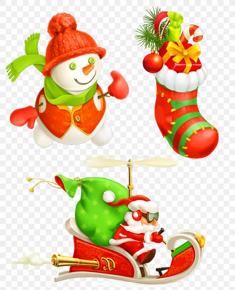 Santa Claus Christmas Gift Illustration, PNG, 1000x1233px, Santa Claus, Art, Christmas, Christmas Decoration, Christmas Gift Download Free