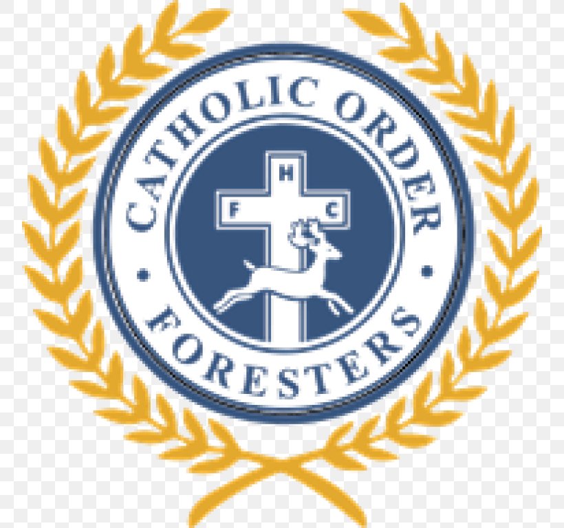 Catholic Order Of Foresters Catholicism Organization Knights Of Columbus Christian Church, PNG, 756x768px, Catholicism, Area, Badge, Brand, Catholic Download Free