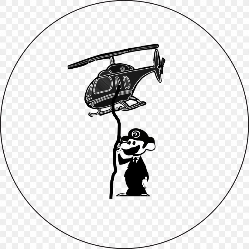 Helicopter Rotor Technology Clip Art, PNG, 1074x1074px, Helicopter Rotor, Black, Black And White, Black M, Cartoon Download Free