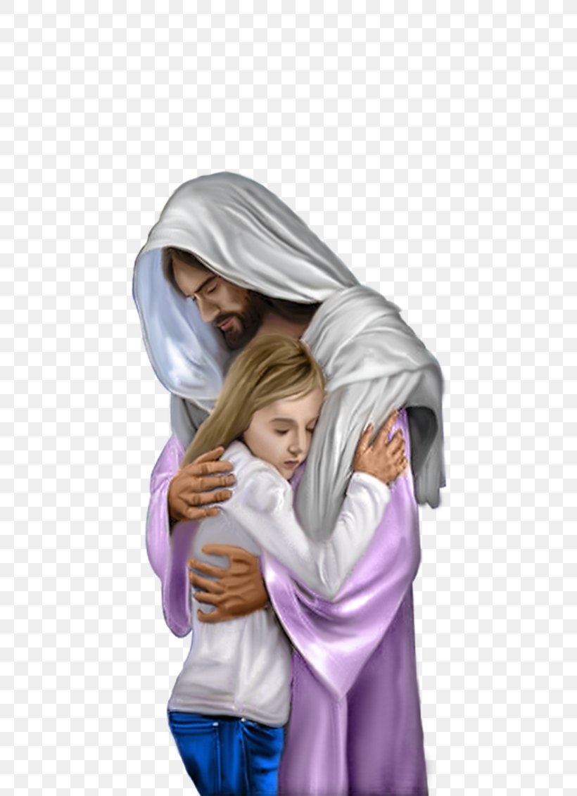 Hug Depiction Of Jesus Child Jesus, PNG, 707x1131px, Watercolor, Cartoon, Flower, Frame, Heart Download Free