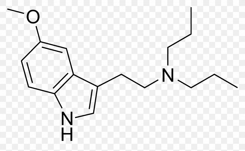 5-MeO-DMT 5-MeO-MiPT N,N-Dimethyltryptamine 5-Methoxy-diisopropyltryptamine O-Acetylpsilocin, PNG, 2184x1345px, Nndimethyltryptamine, Area, Black, Black And White, Chemistry Download Free