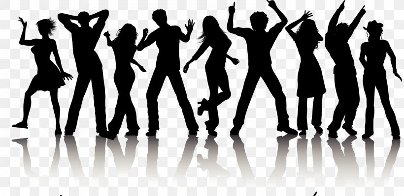 Dance Nightclub Royalty-free, PNG, 1487x725px, Dance, Black And White, Choreography, Graphic Arts, Human Download Free