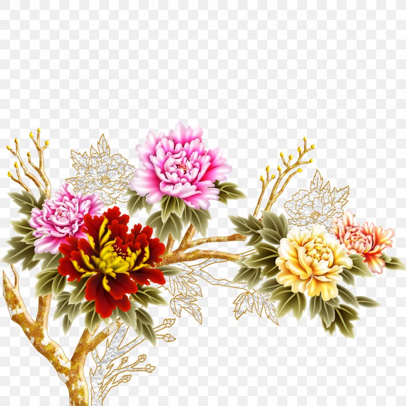 Foshan Moutan Peony Flower, PNG, 1417x1417px, Flower, Art, Chrysanths, Cut Flowers, Dahlia Download Free