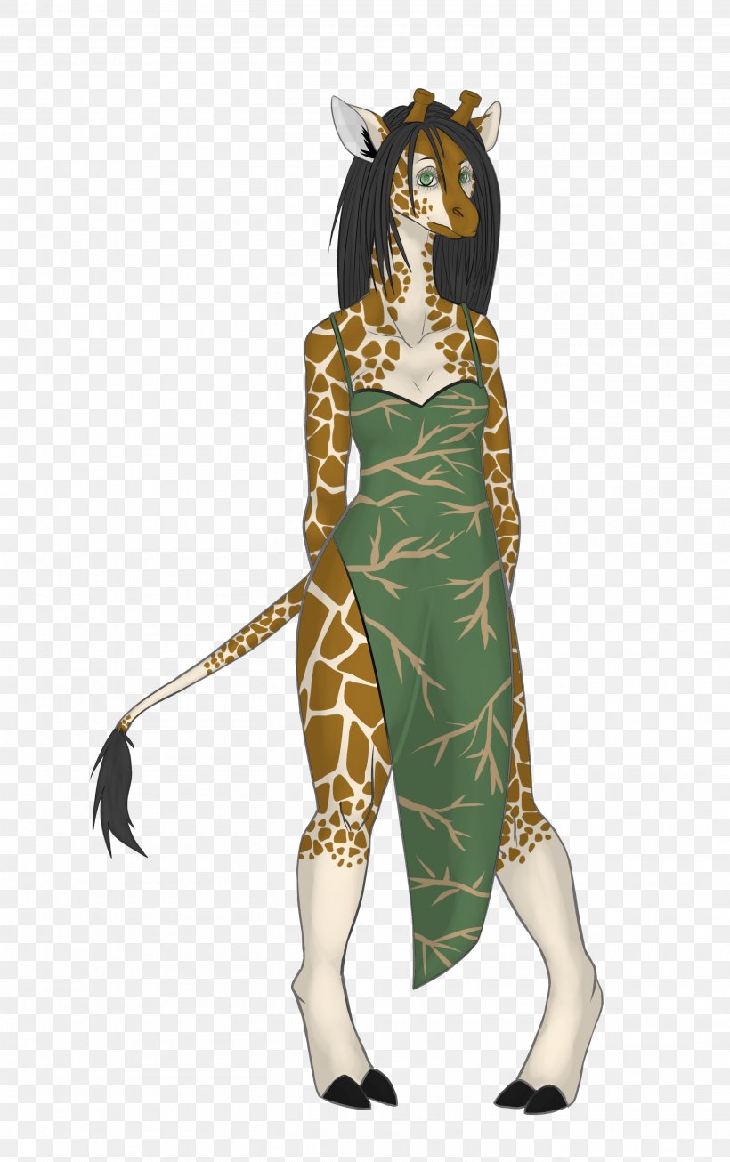 Giraffe Clothing Dress Fashion Costume Design, PNG, 2720x4333px, Giraffe, Clothing, Costume, Costume Design, Dress Download Free