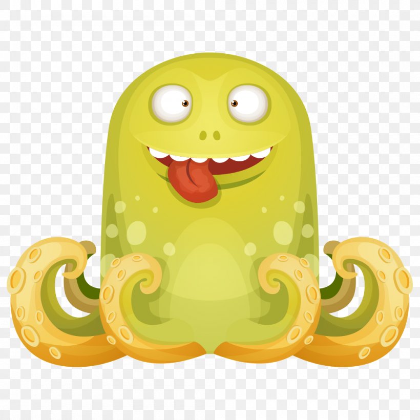 Octopus Vector Graphics Stock Photography Image Illustration, PNG, 1000x1000px, Octopus, Cephalopod, Common Octopus, Depositphotos, Drawing Download Free