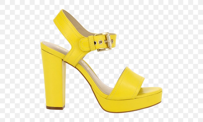 Sandal Yellow Shoe Color Leather, PNG, 760x496px, Sandal, Basic Pump, Color, Footwear, Gift Download Free