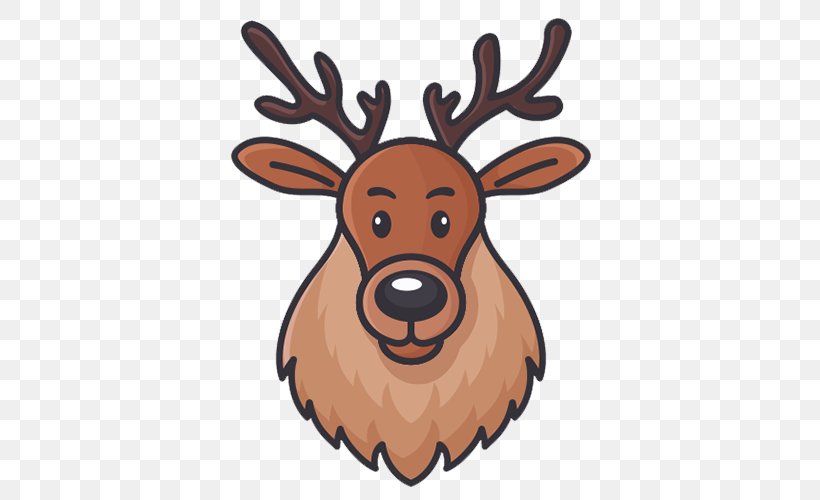 Reindeer Horn Antler Icon, PNG, 500x500px, Reindeer, Animal, Antler, Canidae, Carnivoran Download Free