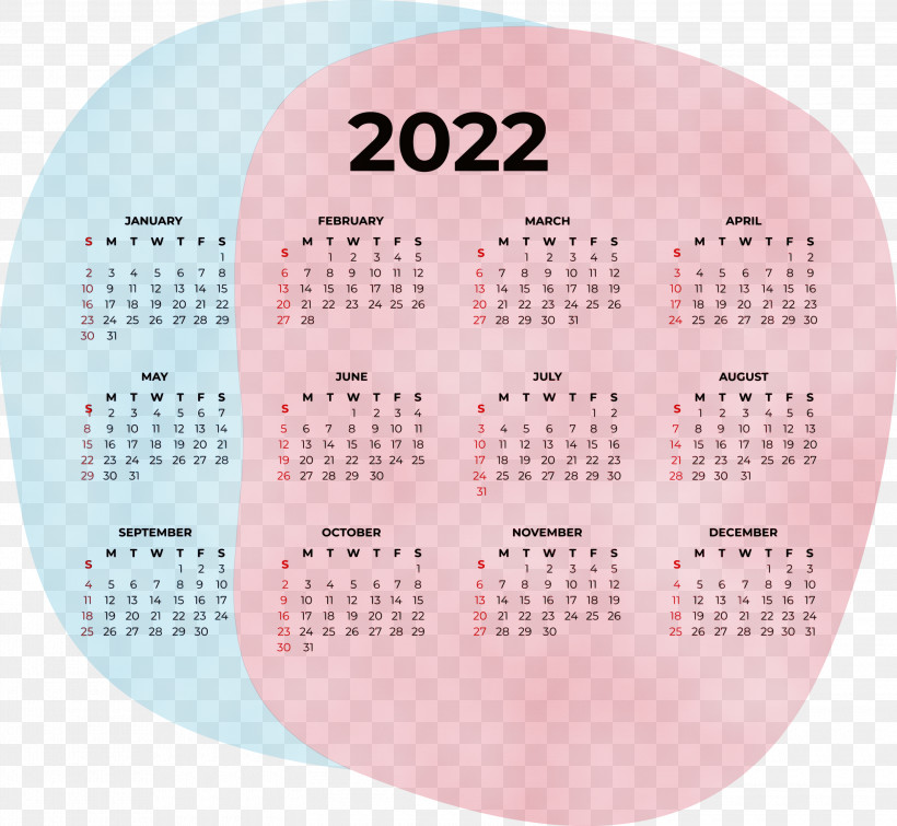 Calendar System Schedule Event Calendar Year 2020, PNG, 3000x2765px, Watercolor, Calendar System, Calendar Year, Easy, Language Download Free