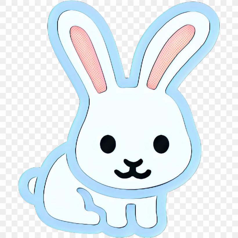 Easter Bunny Emoji, PNG, 2000x2000px, Pop Art, Cartoon, Easter Bunny, Emoji, Emoticon Download Free