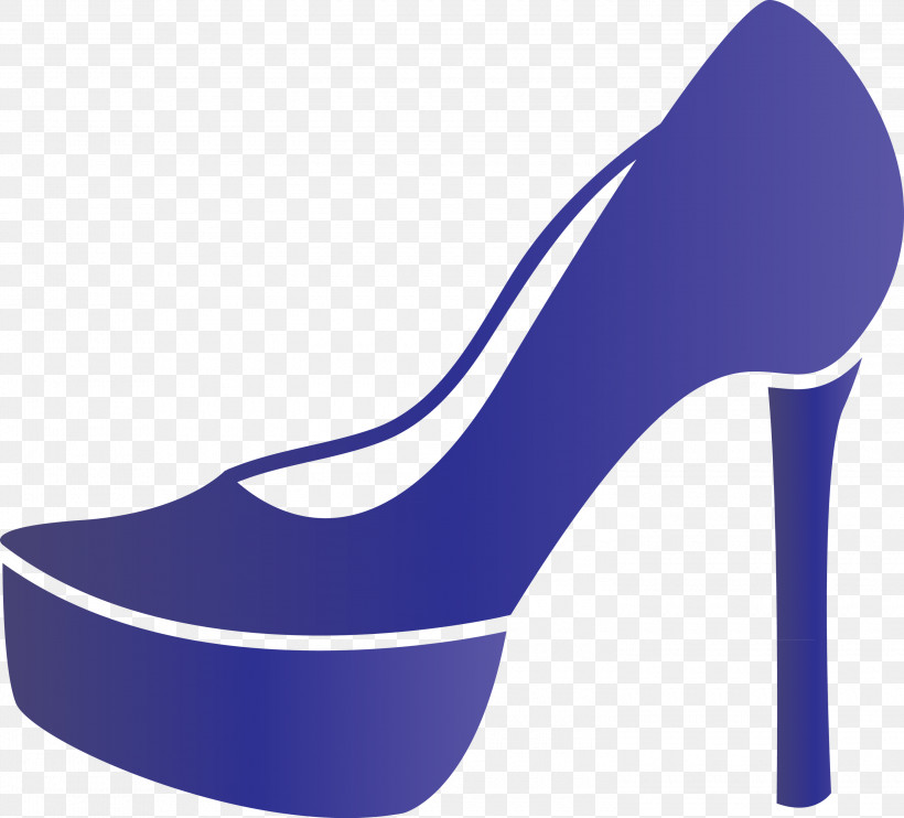 High Heels, PNG, 3000x2715px, High Heels, Basic Pump, Blue, Cobalt Blue, Court Shoe Download Free