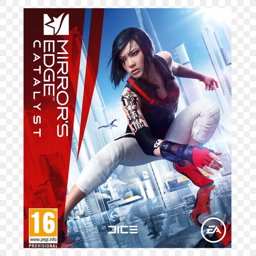 Mirror's Edge Catalyst PlayStation 4 Need For Speed Payback Video Game, PNG, 1000x1000px, Playstation 4, Advertising, Album Cover, Comparison Shopping Website, Electronic Arts Download Free