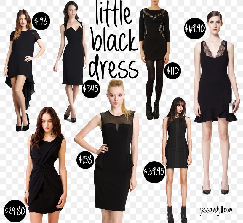 Little Black Dress T-shirt Formal Wear Fashion, PNG, 800x751px, Watercolor, Cartoon, Flower, Frame, Heart Download Free