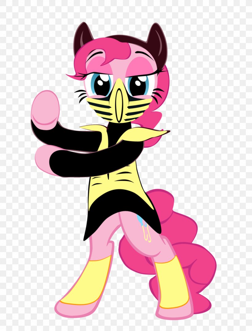 Pinkie Pie Pony Mortal Kombat X Horse Flash Sentry, PNG, 1024x1346px, Watercolor, Cartoon, Flower, Frame, Heart Download Free