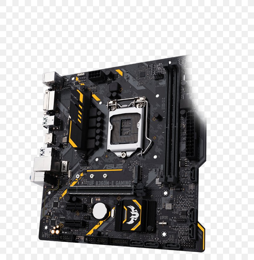 ASUS TUF H310M-Plus Gaming Intel H310M LGA 1151 MicroATX Motherboard DDR4 SDRAM PCI Express, PNG, 651x840px, Lga 1151, Atx, Computer Accessory, Computer Case, Computer Component Download Free