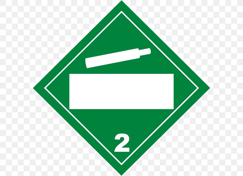 United States Department Of Transportation Dangerous Goods Placard HAZMAT Class 2 Gases UN Number, PNG, 600x596px, Dangerous Goods, Area, Brand, Combustibility And Flammability, Gas Download Free