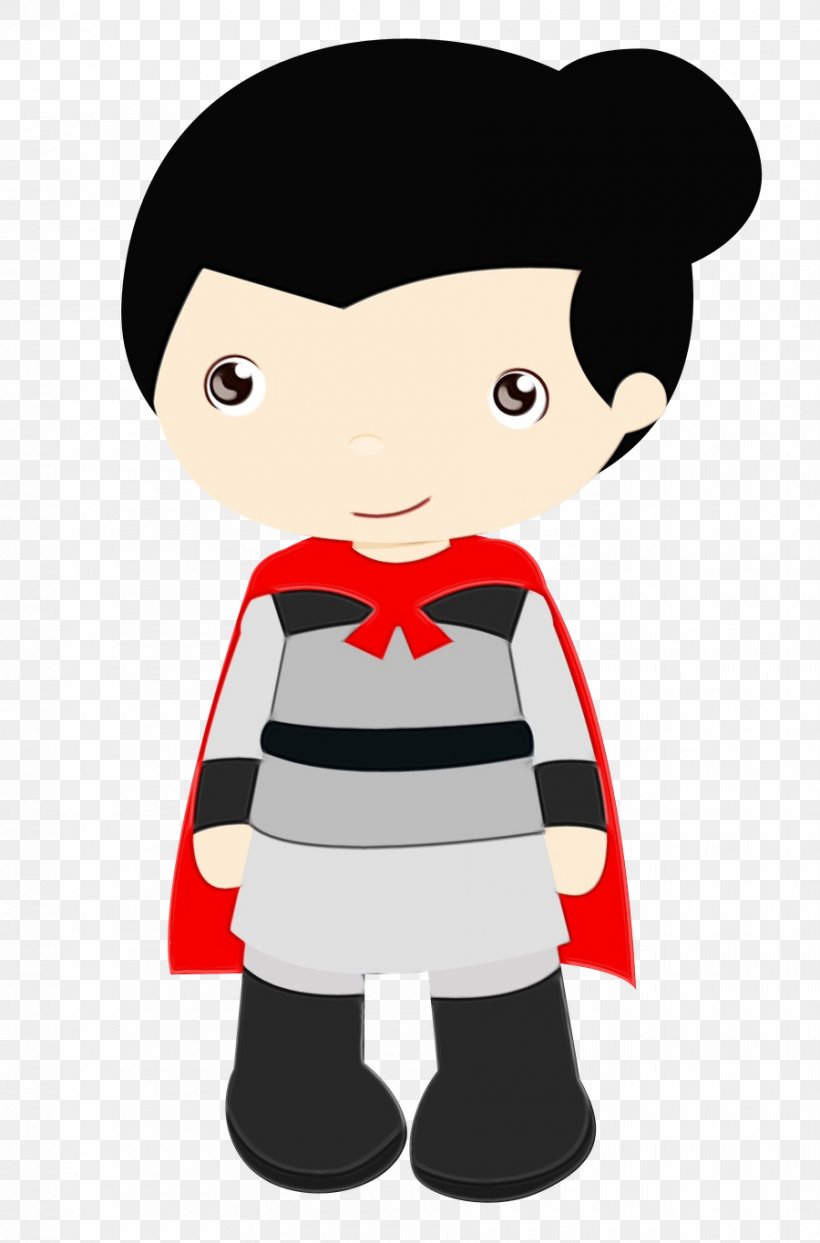Cartoon Clip Art Fictional Character Black Hair Animation, PNG, 900x1365px, Watercolor, Animation, Black Hair, Cartoon, Fictional Character Download Free