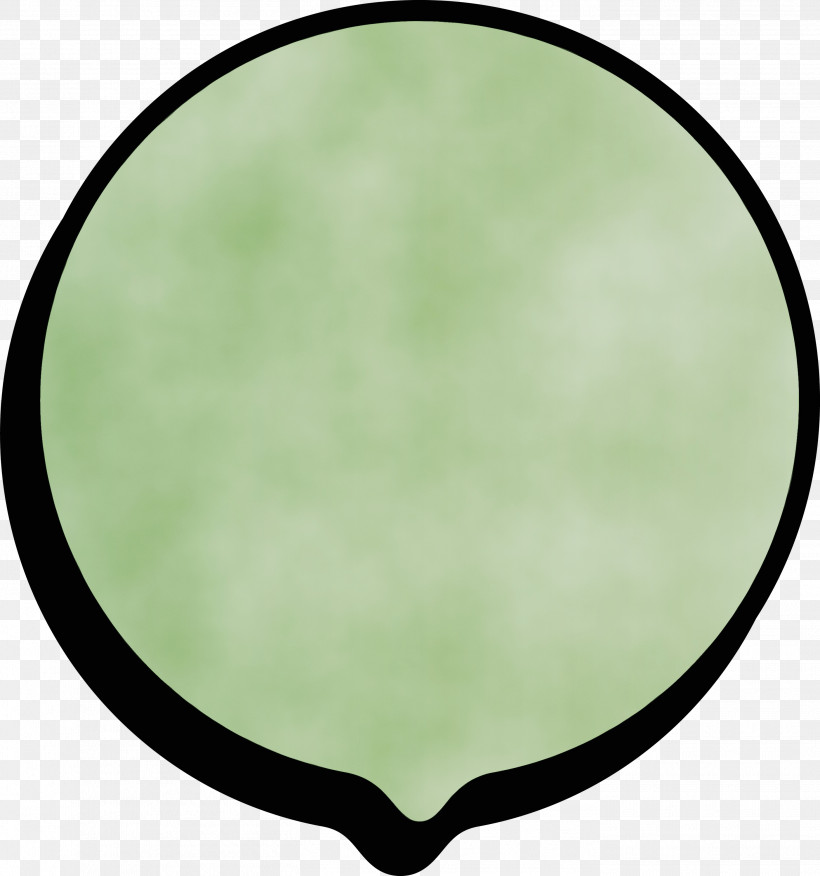 Green Yellow Leaf Circle Pattern, PNG, 2808x3000px, Thought Bubble, Circle, Green, Leaf, Paint Download Free