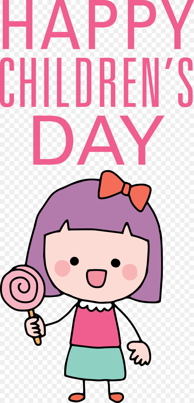 Cute Childrens Day Banner, PNG, 1445x2999px, Happiness, Cartoon, Laughter Download Free