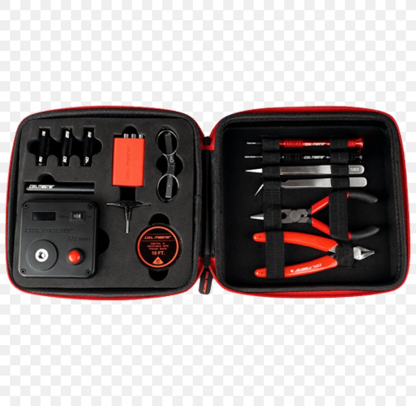 Electronic Cigarette Coil Master DIYV3 Kit V3 Tool Set With Latest Coil Jig V4/521 Mini Tab V2 OHM Do It Yourself Kanthal, PNG, 800x800px, Watercolor, Cartoon, Flower, Frame, Heart Download Free