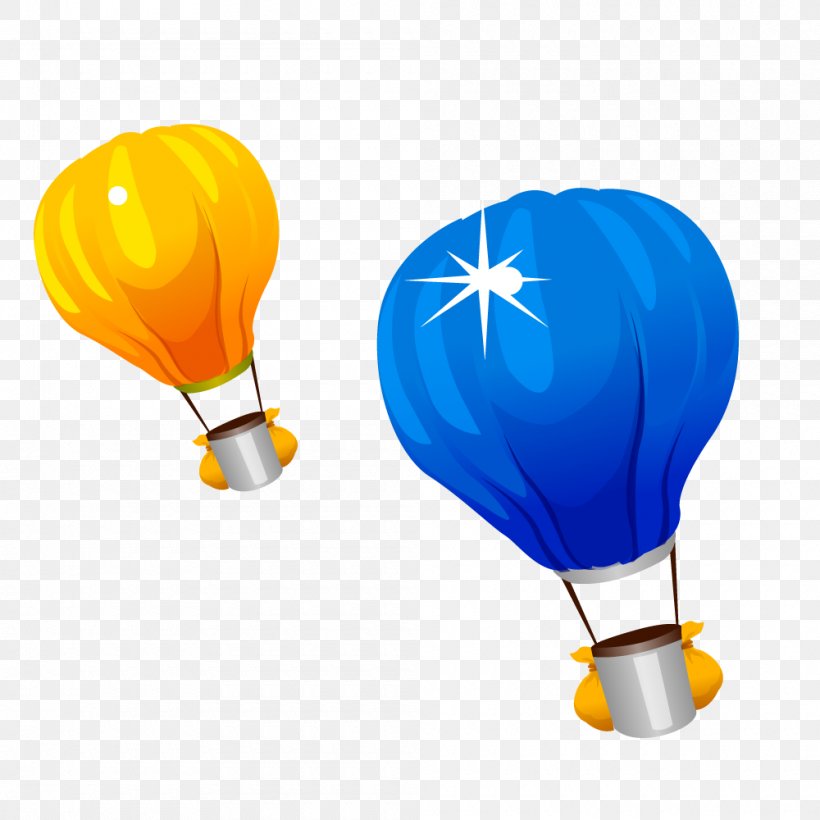 Hot Air Balloon Clip Art, PNG, 1000x1000px, Hot Air Balloon, Airship, Balloon, Blue, Hot Air Ballooning Download Free