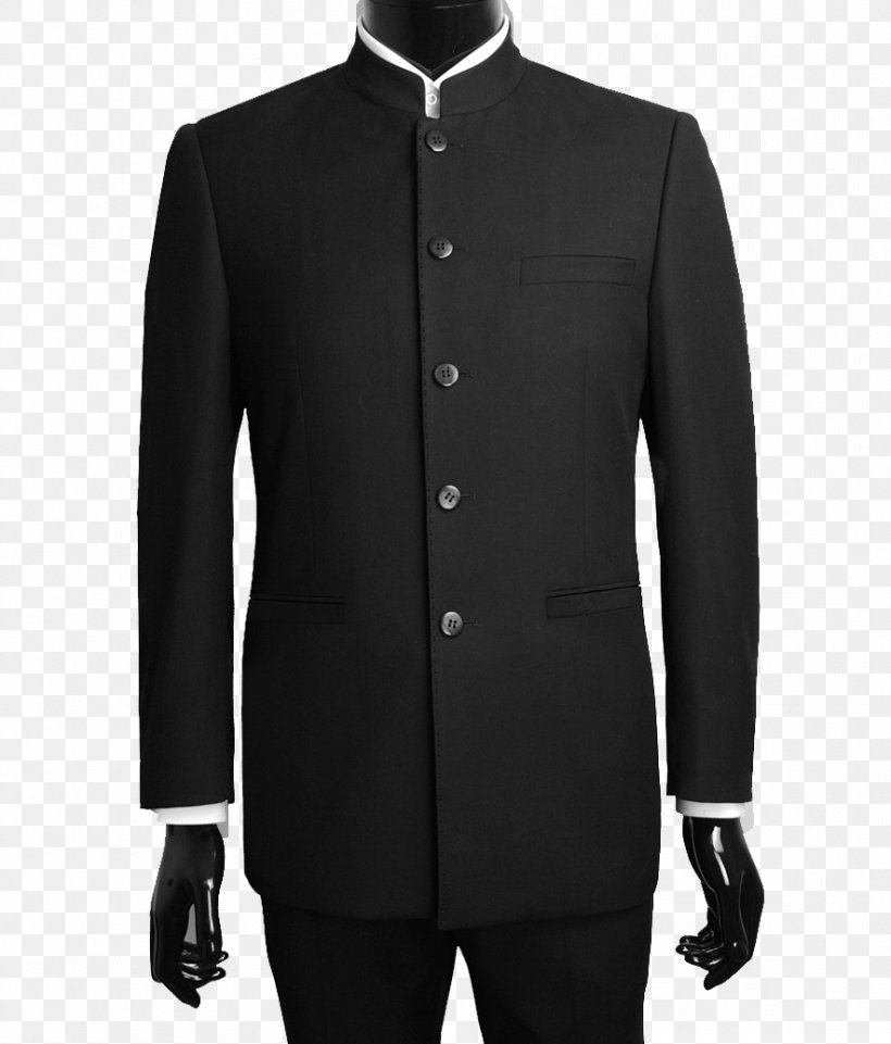 Mao Suit Mandarin Collar Jacket Png 5x1038px Suit Black Blazer Button Clothing Download Free