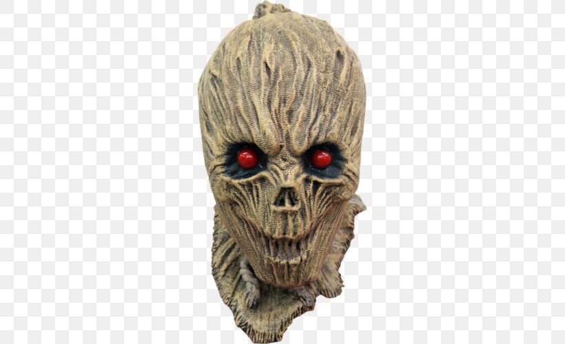 Shrunken Scarecrow Latex Mask Halloween Costume, PNG, 500x500px, Mask, Bone, Clothing, Clothing Accessories, Costume Download Free