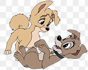 Lovely Puppy - Puppy Cat The Tramp Scamp Dog PNG
