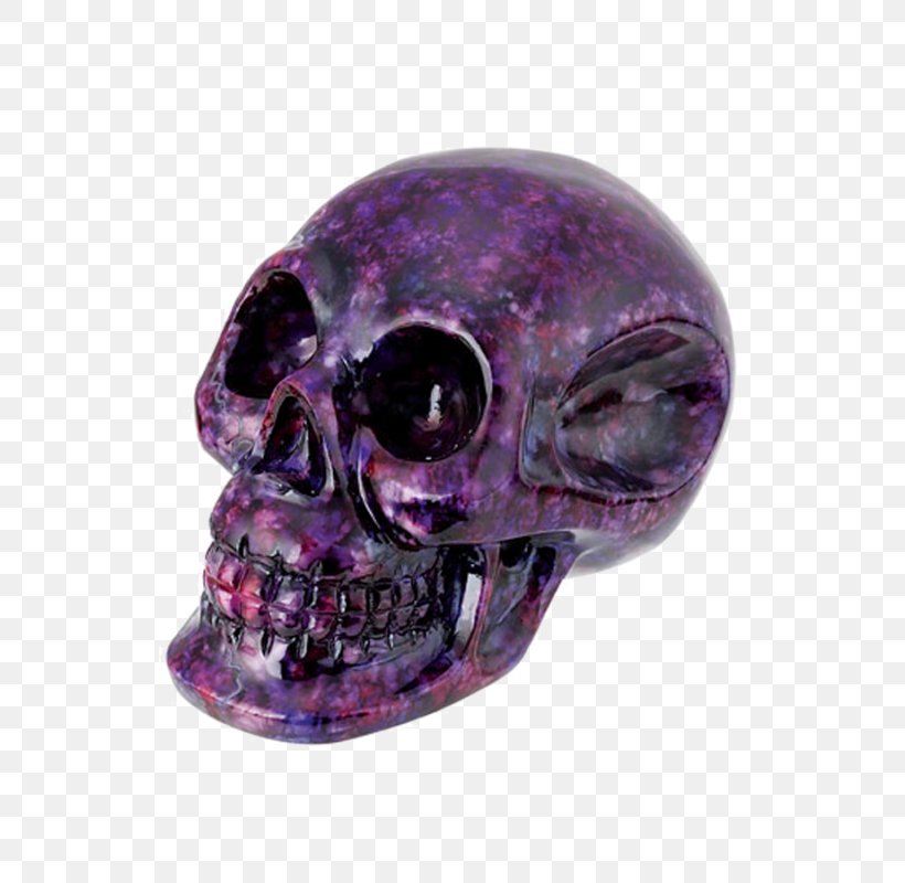Crystal Skull Amethyst Quartz Purple, PNG, 600x800px, Skull, Amethyst, Blue, Bone, Chemical Substance Download Free