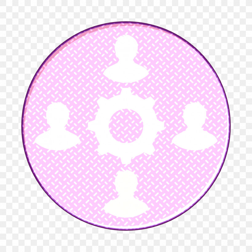 Teamwork Icon Teamwork And Organization Icon, PNG, 1244x1244px, Teamwork Icon, Circle, Lavender, Lilac, Magenta Download Free
