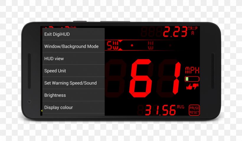 Car Speedometer Android Head-up Display, PNG, 1756x1024px, Car, Alarm Clock, Android, Bicycle, Brand Download Free