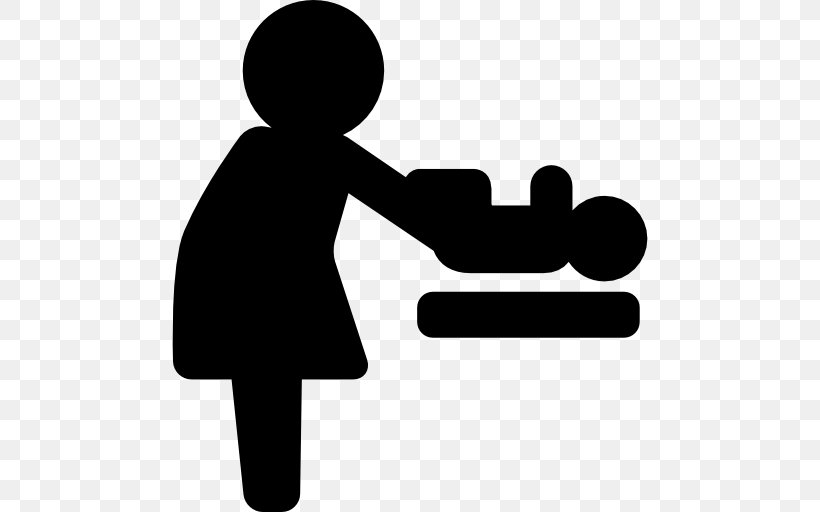 Infant Symbol, PNG, 512x512px, Infant, Artwork, Black And White, Changing Tables, Communication Download Free