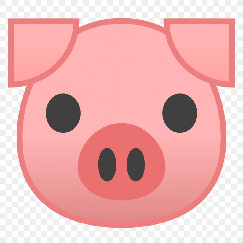 Pig Emoji Clip Art, PNG, 1024x1024px, Pig, Emoji, Emojipedia, Face, Livestock Download Free