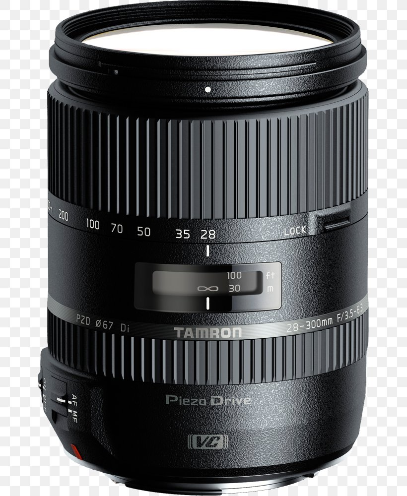 Tamron 28-300mm F/3.5-6.3 Di VC PZD Tamron 18-270mm F/3.5-6.3 Di II VC PZD Zoom Lens Autofocus, PNG, 667x1000px, Zoom Lens, Autofocus, Camera, Camera Accessory, Camera Lens Download Free