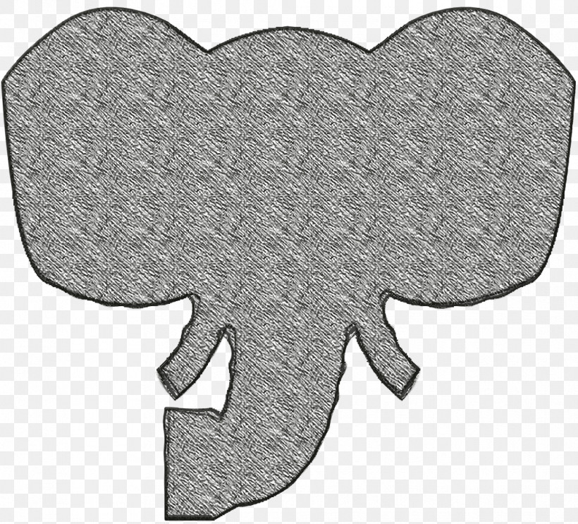 Zoo Icon Wildlife Icon Elephant Icon, PNG, 1034x938px, Zoo Icon, Africa, African Elephants, Black And White, Cartoon Download Free