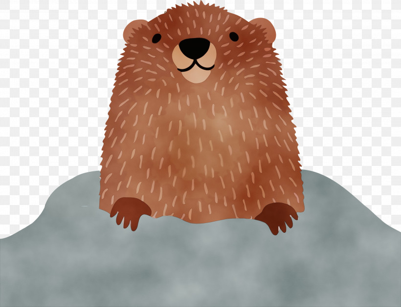 Groundhog Day, PNG, 3000x2304px, Groundhog Day, Beaver, Groundhog, Hamster, Happy Groundhog Day Download Free