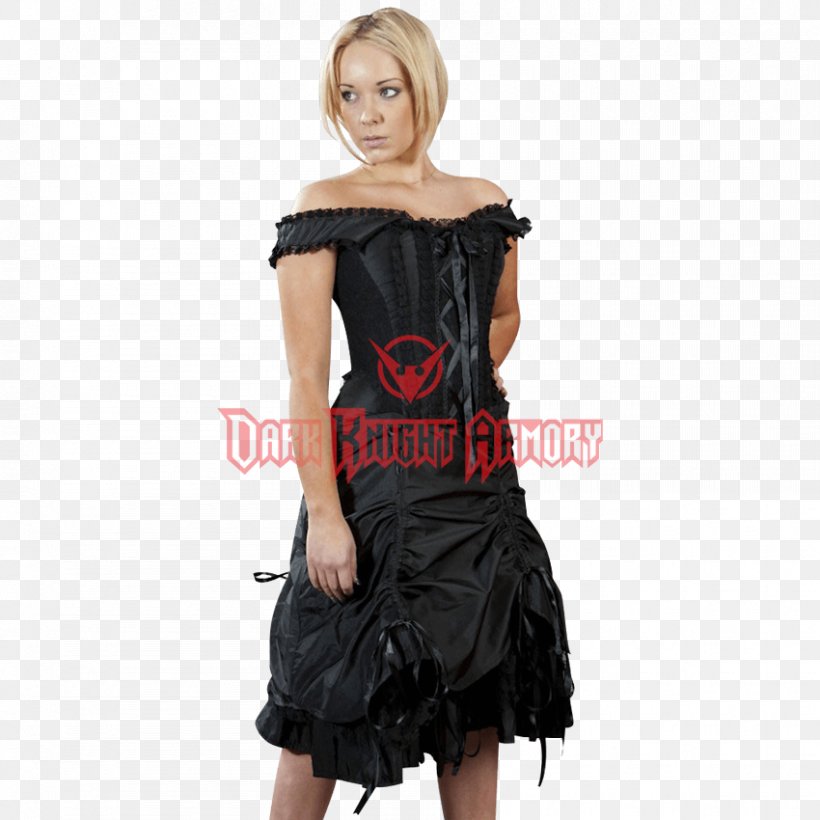 Little Black Dress Clothing Corset Costume, PNG, 850x850px, Watercolor, Cartoon, Flower, Frame, Heart Download Free