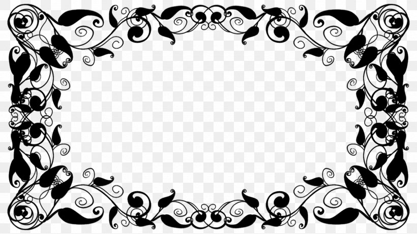 Picture Frames Clip Art Vector Graphics Image, PNG, 1600x900px, Picture Frames, Arabesque, Blackandwhite, Cuadro, Decorative Arts Download Free