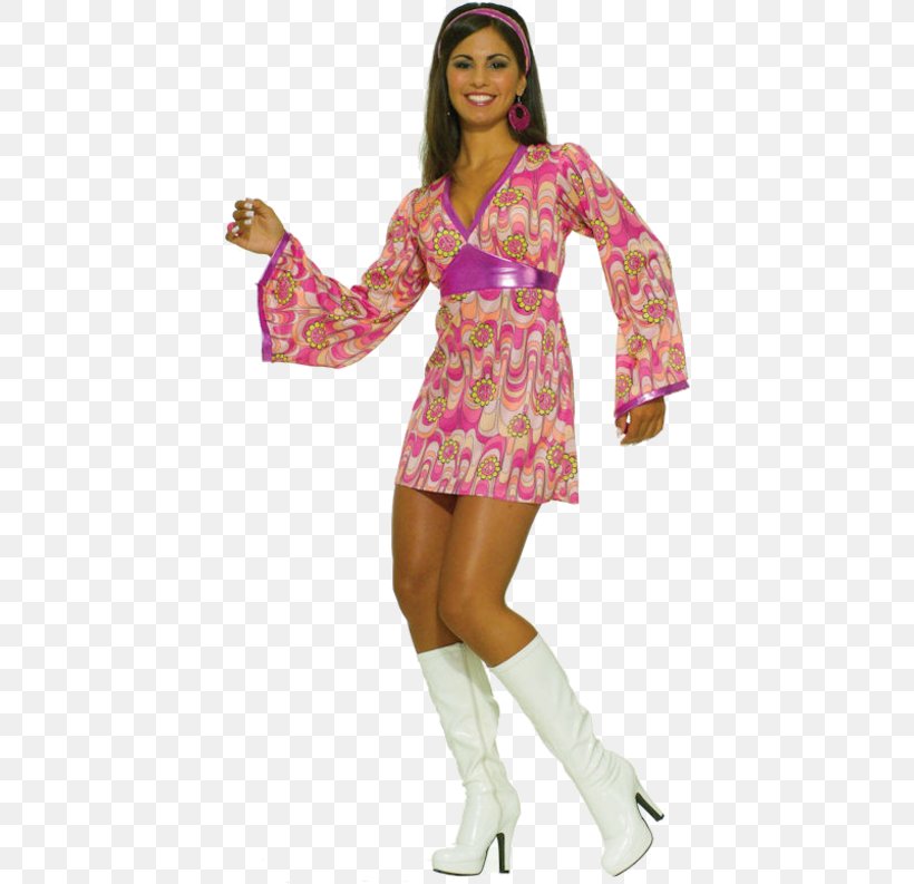 1960s Flower Power Fashion Clothing Costume, PNG, 500x793px, Flower Power, Bell Sleeve, Clothing, Costume, Costume Design Download Free