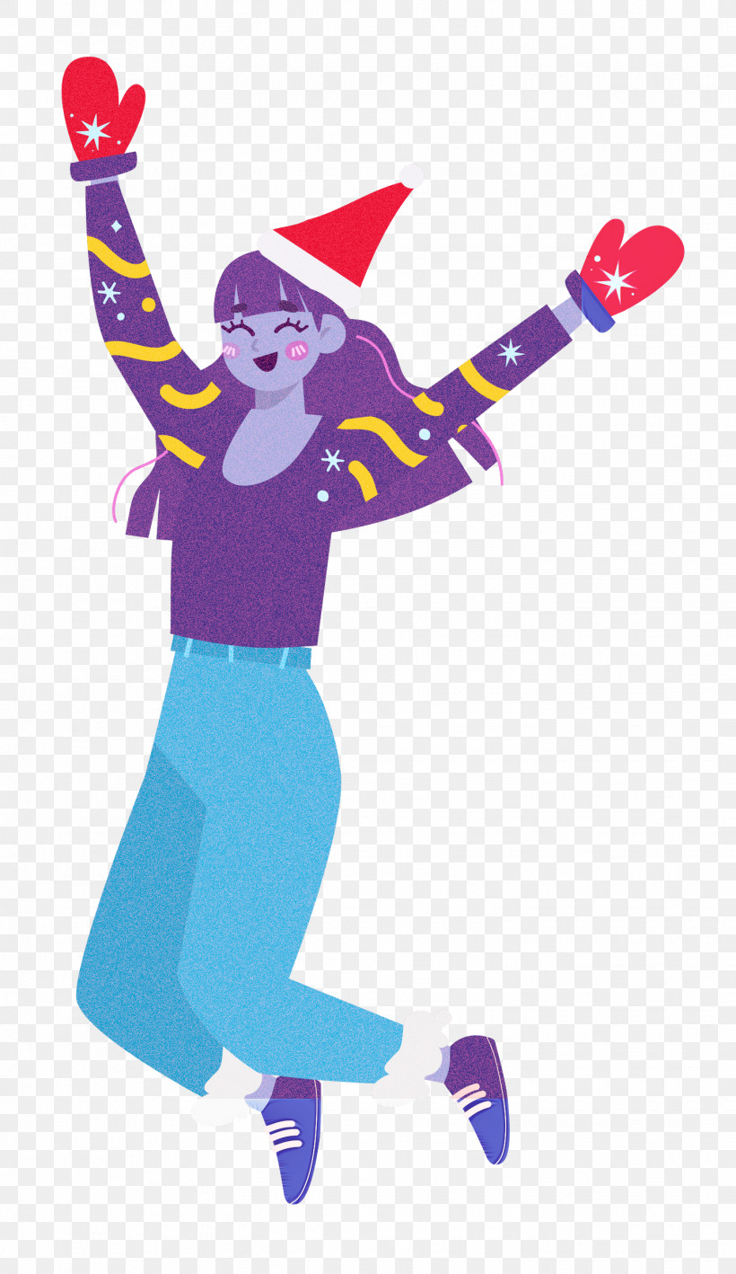 Christmas Jump Celebrating, PNG, 1445x2500px, Christmas, Celebrating, Character, Clown, Costume Download Free