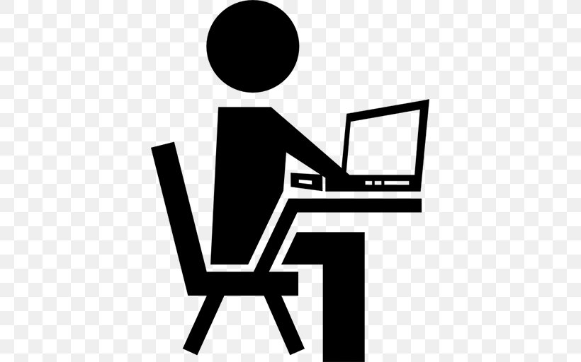 Laptop Student Computer Software, PNG, 512x512px, Laptop, Area, Black, Black And White, Brand Download Free