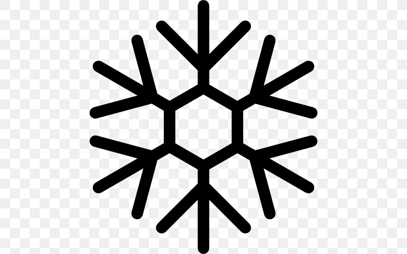 Snowflake Drawing Line Art Clip Art, PNG, 512x512px, Snowflake, Art, Black And White, Color, Drawing Download Free