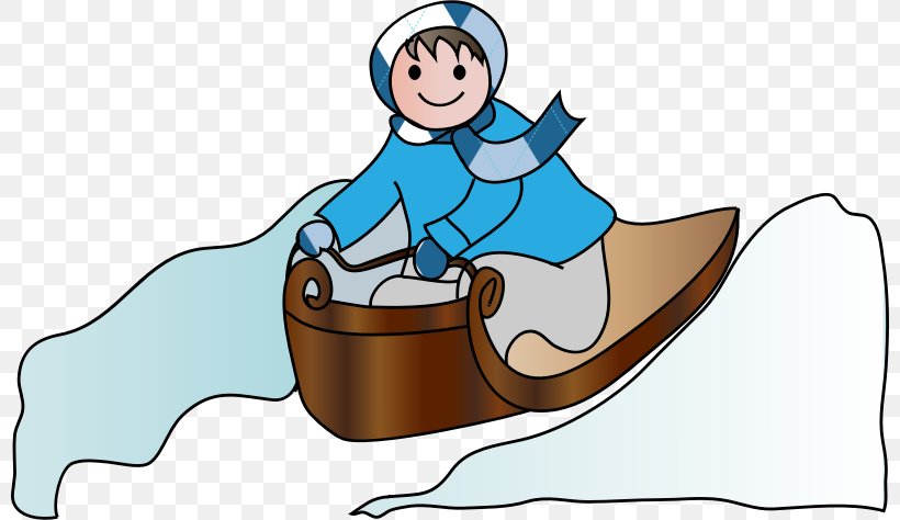 Sledding Clip Art, PNG, 800x474px, Sled, Cartoon, Clothing, Fiction, Fictional Character Download Free
