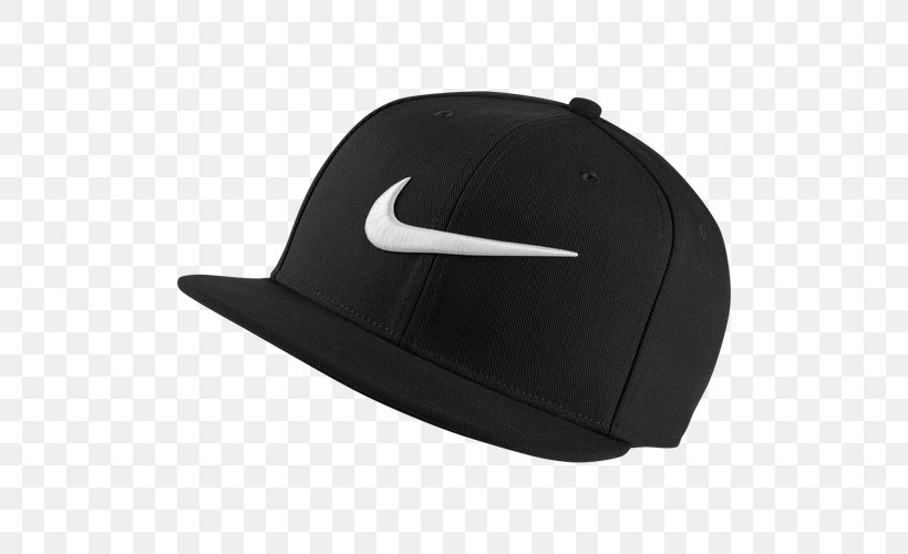 Baseball Cap Nike Swoosh, PNG, 500x500px, Baseball Cap, Baseball, Black, Cap, Clothing Download Free