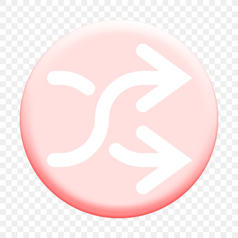 Essential Icon Random Icon Shuffle Icon, PNG, 1228x1228px, Essential Icon, Logo, Pink, Random Icon, Shuffle Icon Download Free