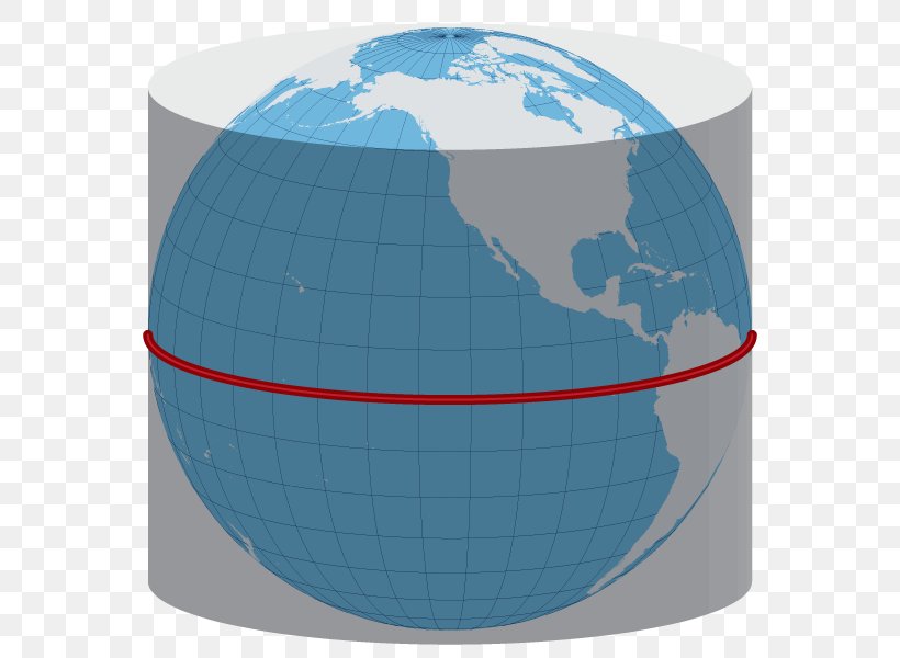 Globe Map Projection Sphere Central Cylindrical Projection, PNG, 600x600px, Globe, Blue, Central Cylindrical Projection, Cilinderprojectie, Cylinder Download Free