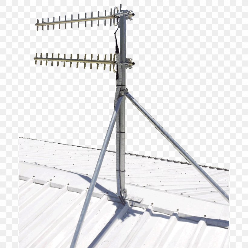 Aerials Metal Roof Television Antenna Ground Plane, PNG, 1000x1000px, Aerials, Bracket, Cable Television, Distributed Antenna System, Flat Roof Download Free