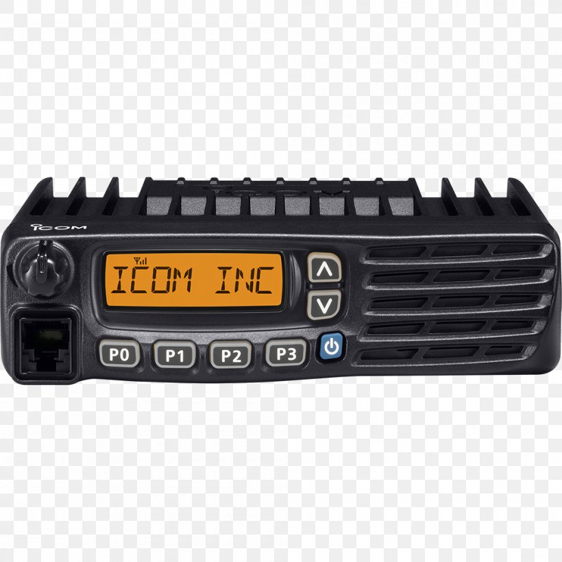 Icom Incorporated Ultra High Frequency Two-way Radio UHF CB Transceiver, PNG, 1000x1000px, Icom Incorporated, Citizens Band Radio, Communication Channel, Digital Private Mobile Radio, Electronic Device Download Free