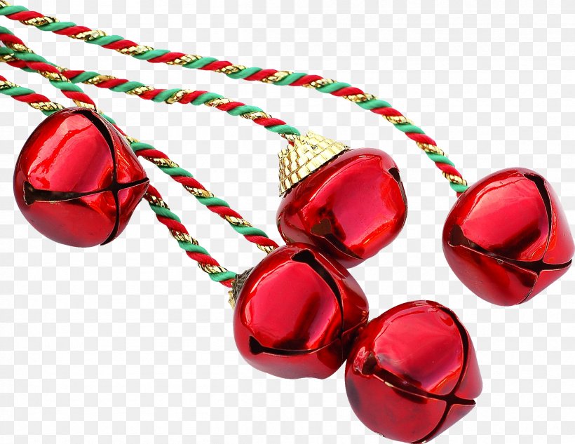 Santa Claus Jingle Bell Christmas Ornament Christmas Carol, PNG, 2412x1863px, Santa Claus, Bead, Bell, Christmas, Christmas And Holiday Season Download Free